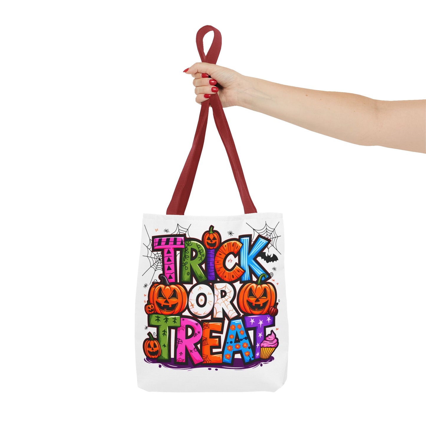 Halloween Trick or Treat Tote Bag, Spooky Gift