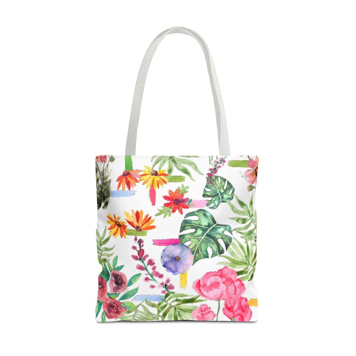 Floral Print Tote Bag