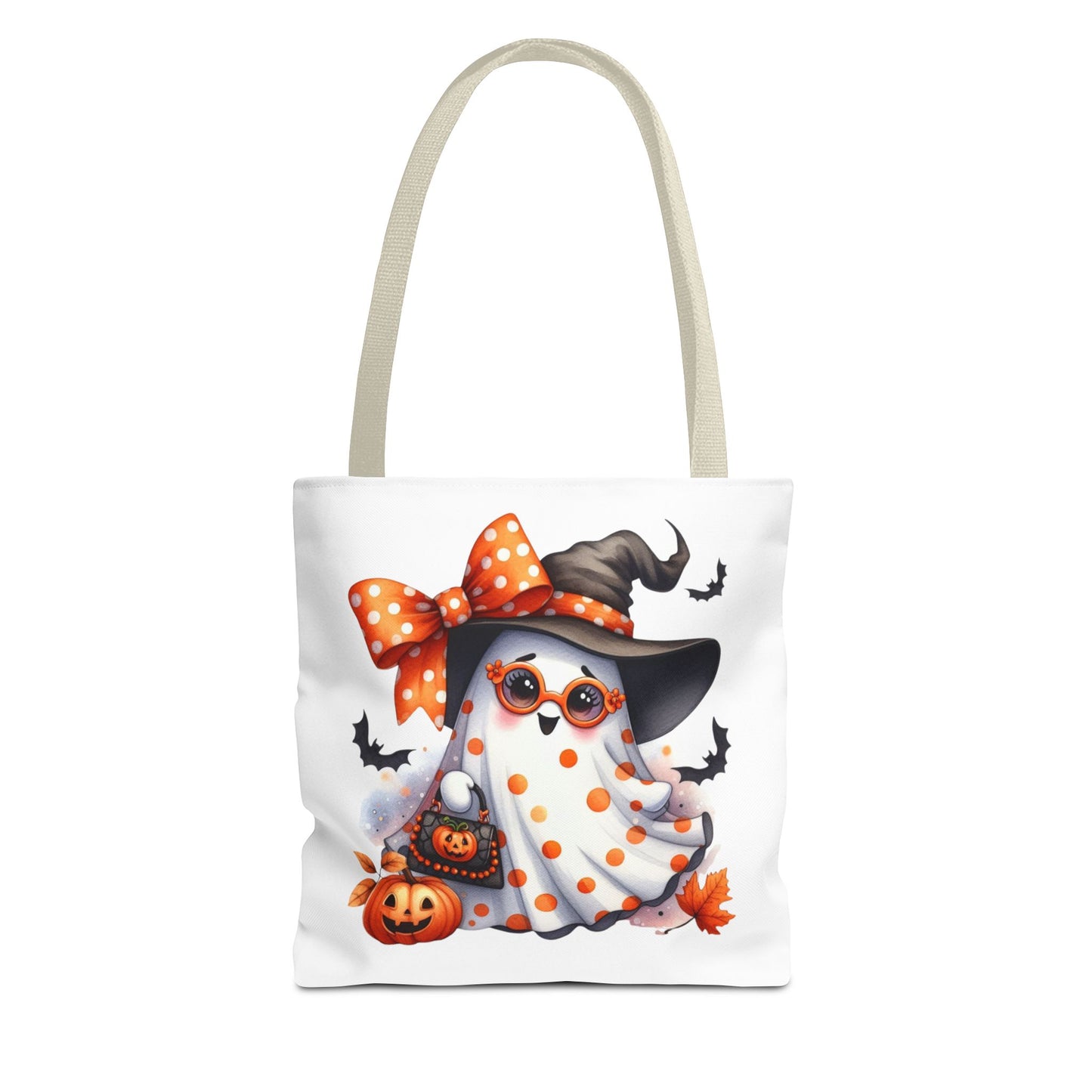 Whimsical Halloween Ghost Tote Bag
