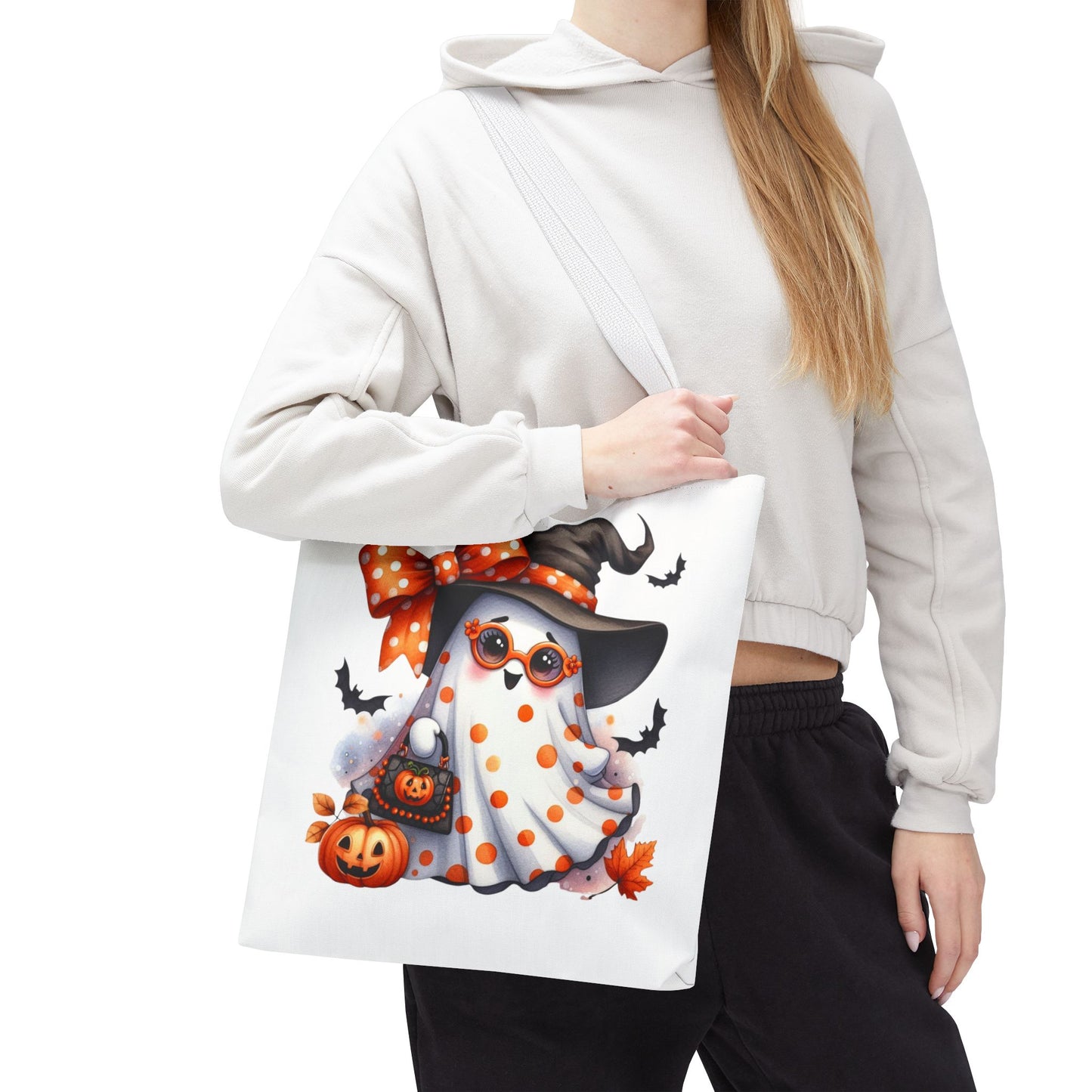 Whimsical Halloween Ghost Tote Bag