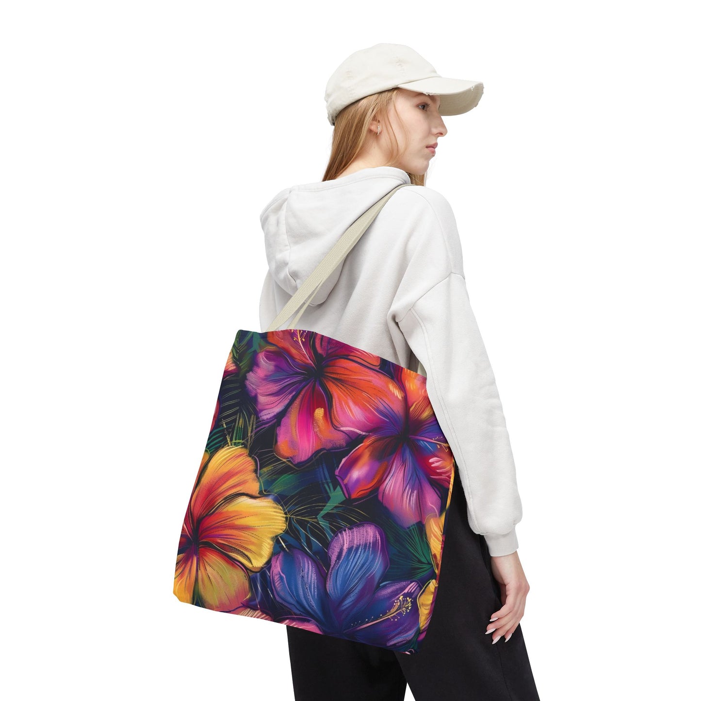 Tropical Floral Tote Bag