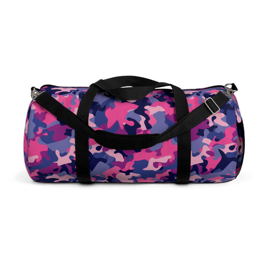 Bold Camo Duffel Bag for Gym, Travel, Weekend Getaways