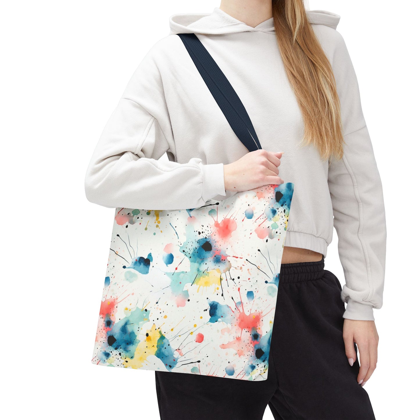 Colorful Watercolor Tote Bag