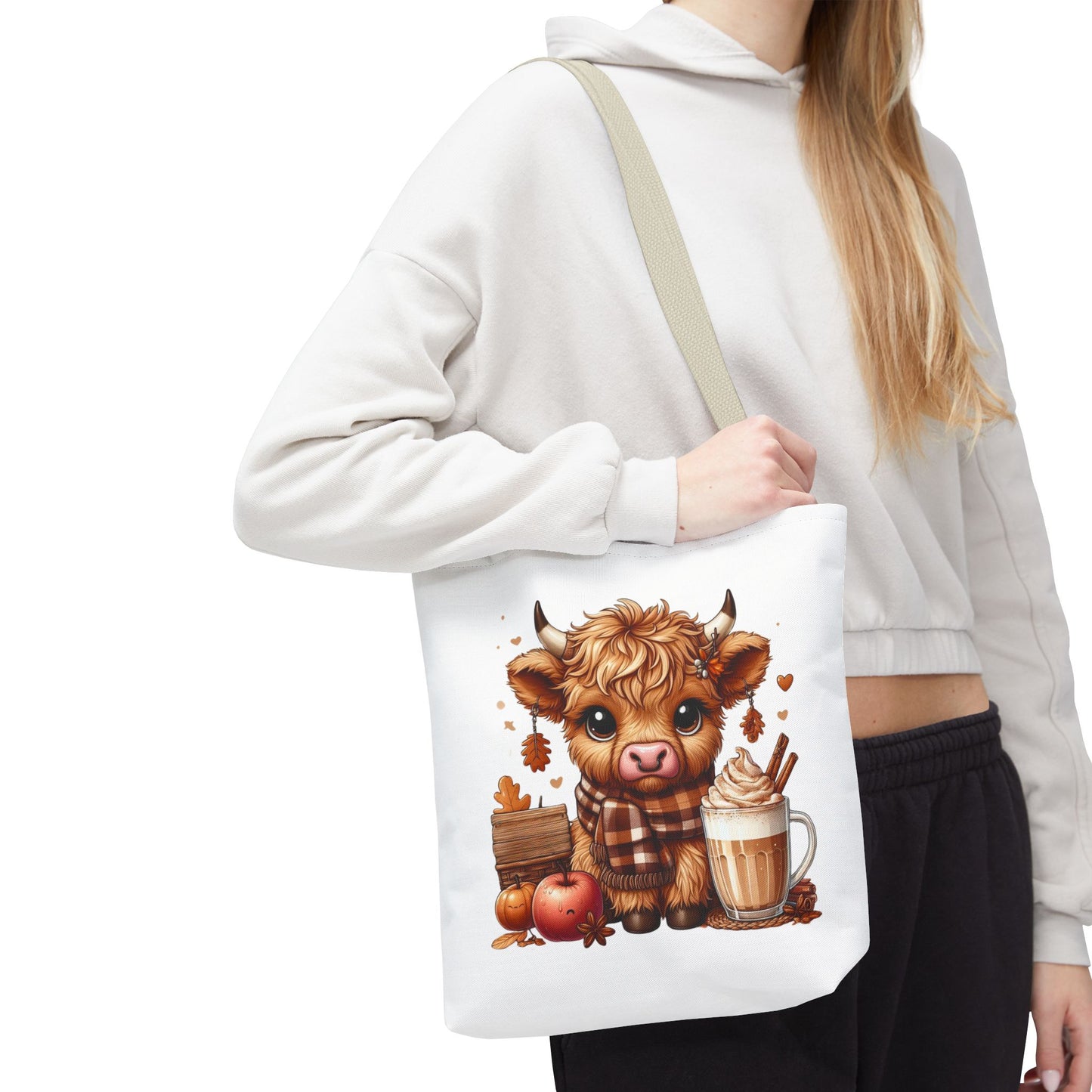 Adorable Cow Tote Bag