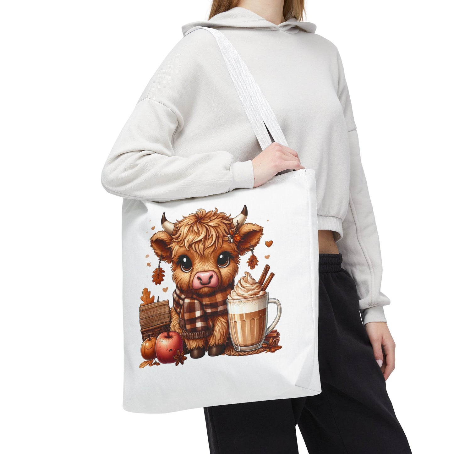 Adorable Cow Tote Bag