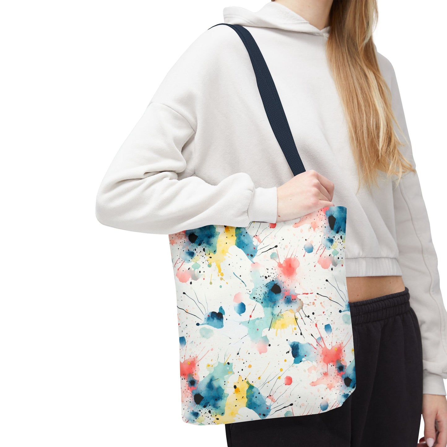 Colorful Watercolor Tote Bag