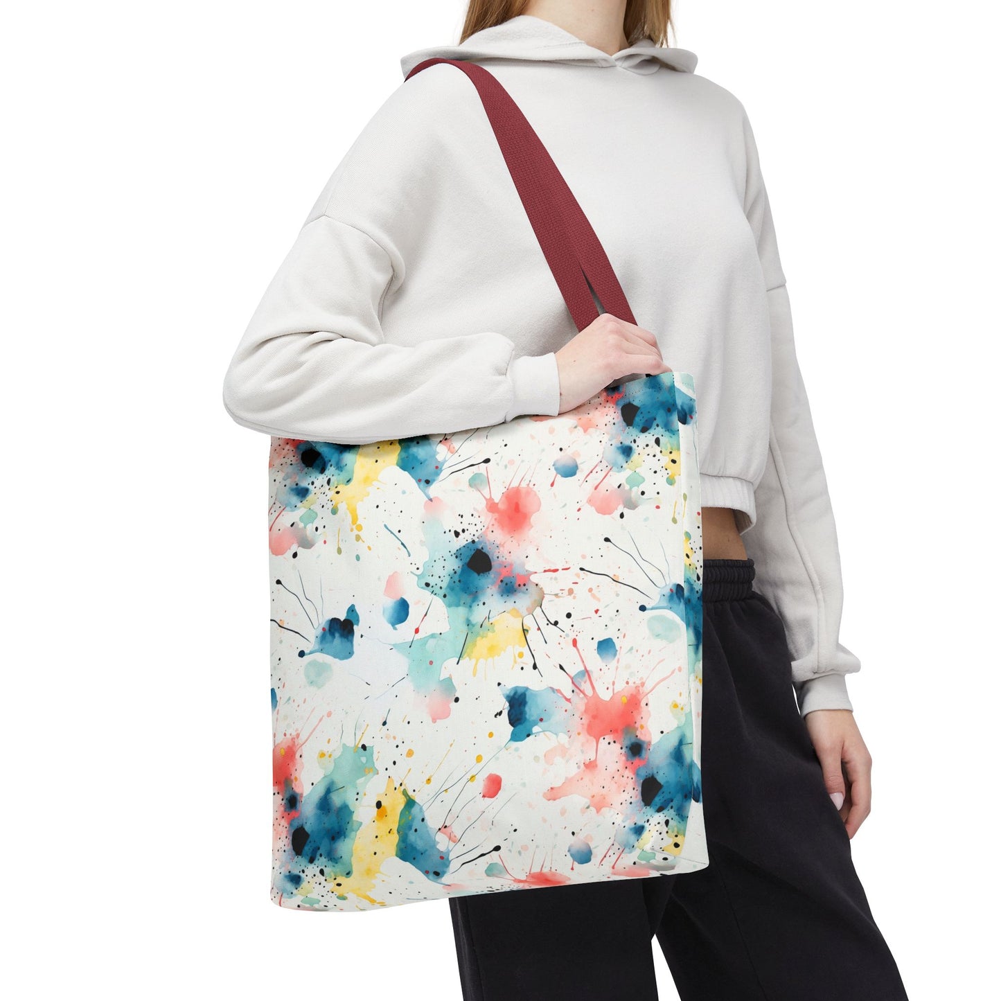 Colorful Watercolor Tote Bag