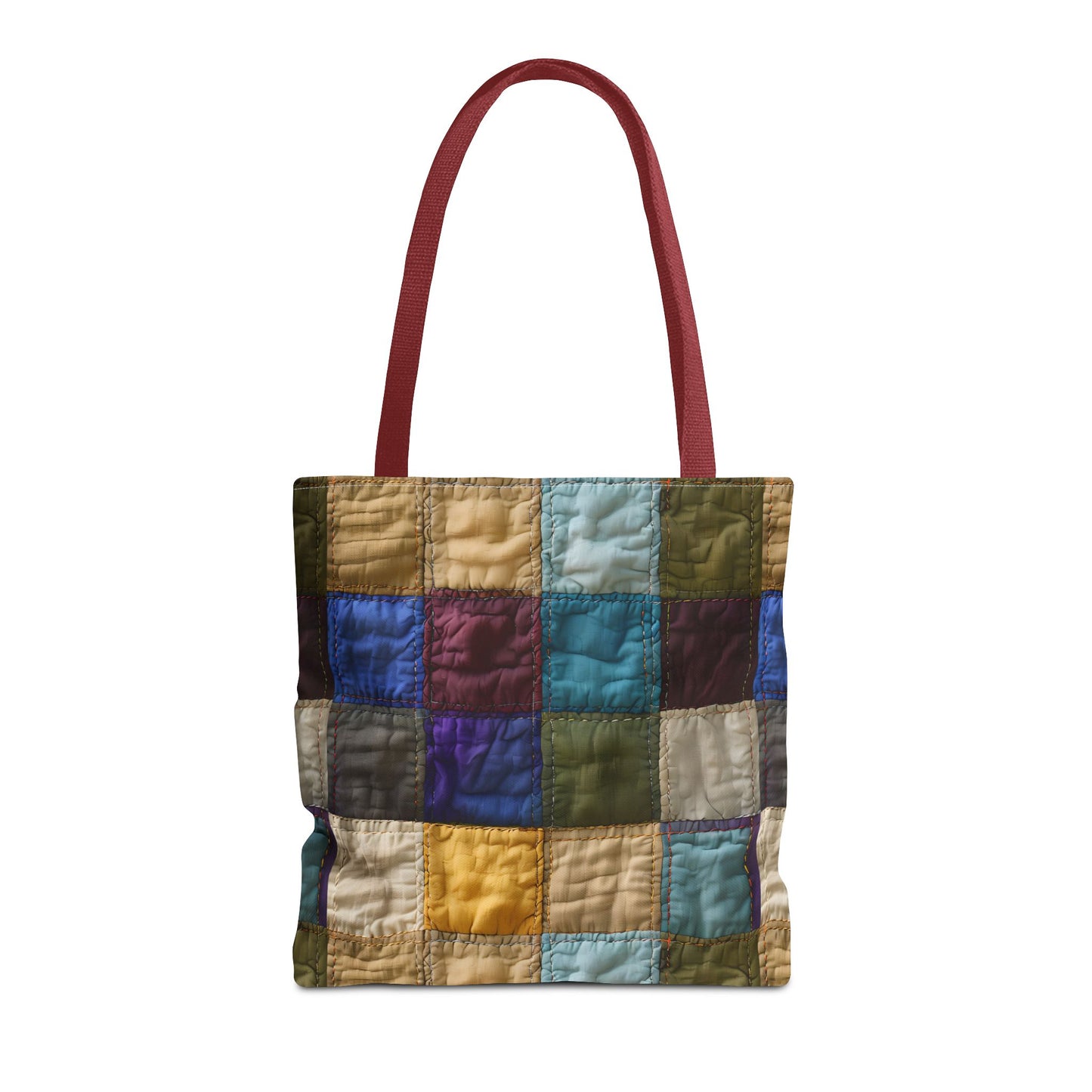 Colorful Patchwork Tote Bag, Stylish & Functional Carryall for Everyday Use