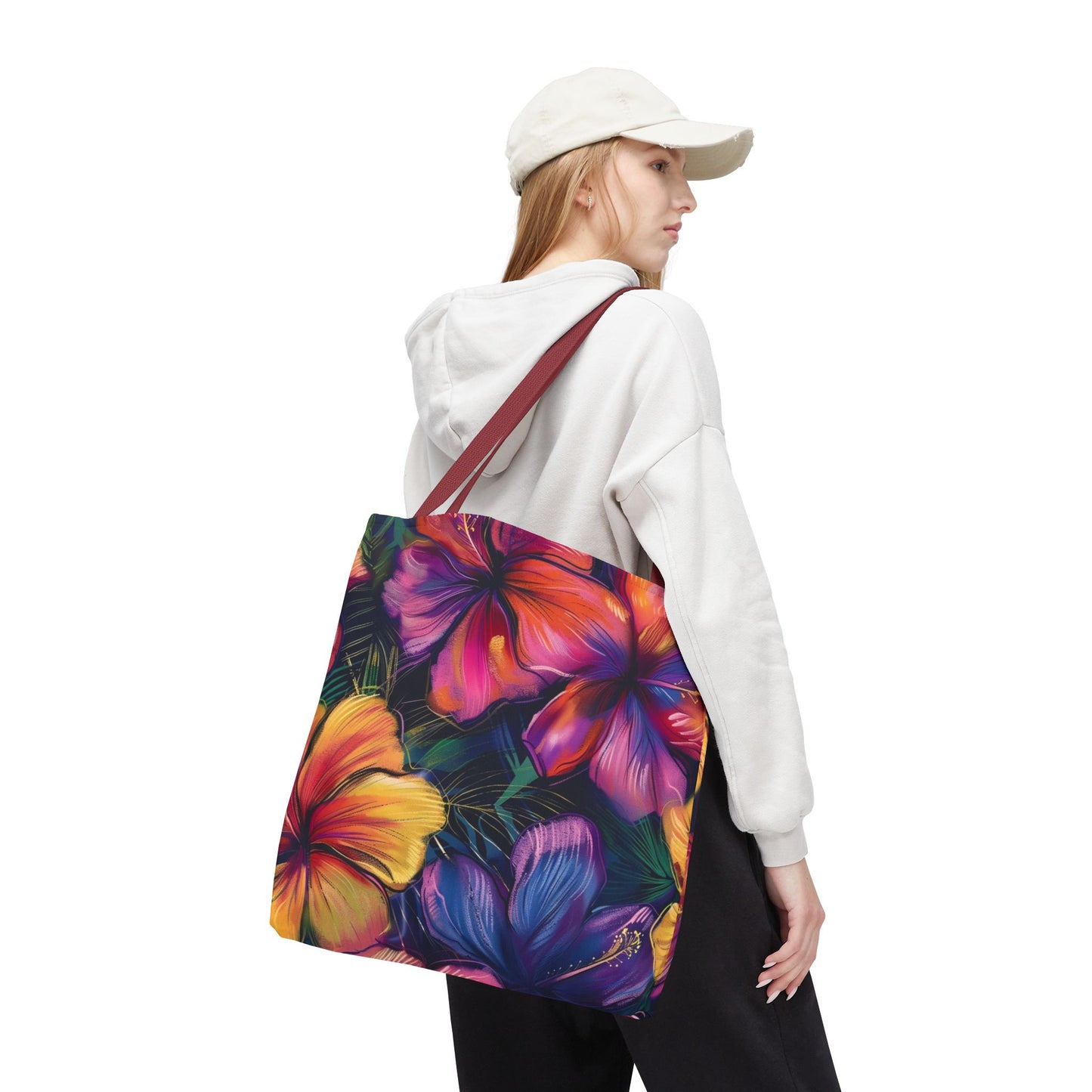 Tropical Floral Tote Bag