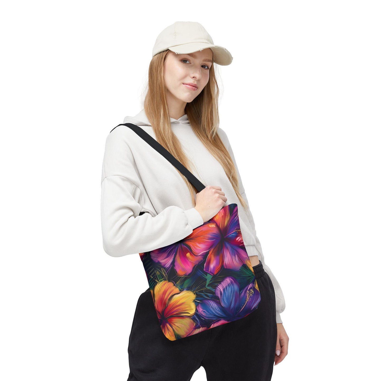 Tropical Floral Tote Bag