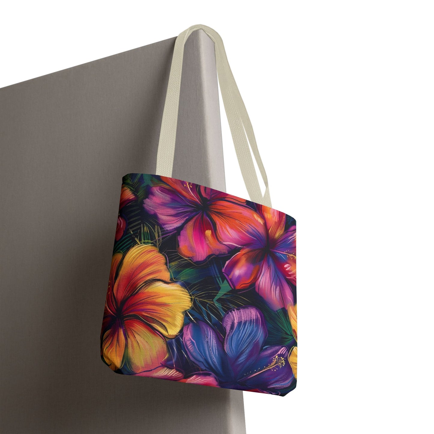Tropical Floral Tote Bag