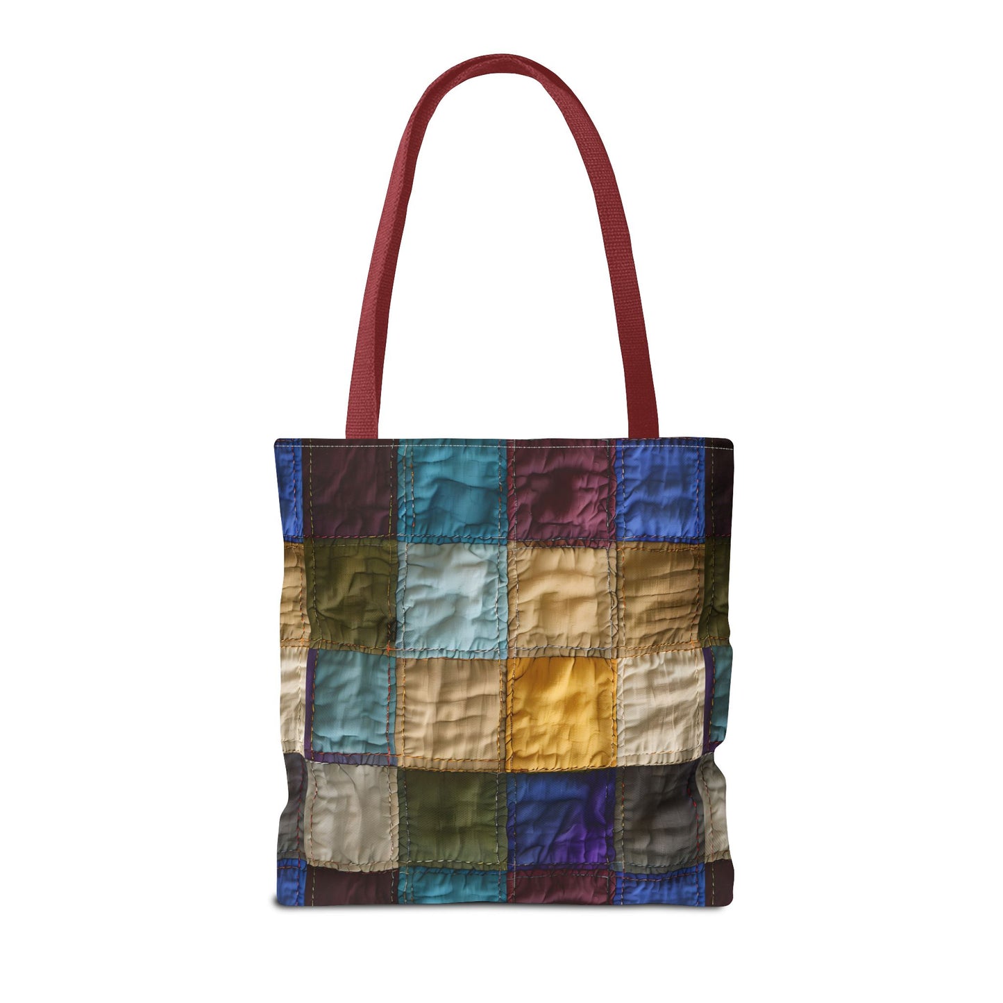 Colorful Patchwork Tote Bag, Stylish & Functional Carryall for Everyday Use