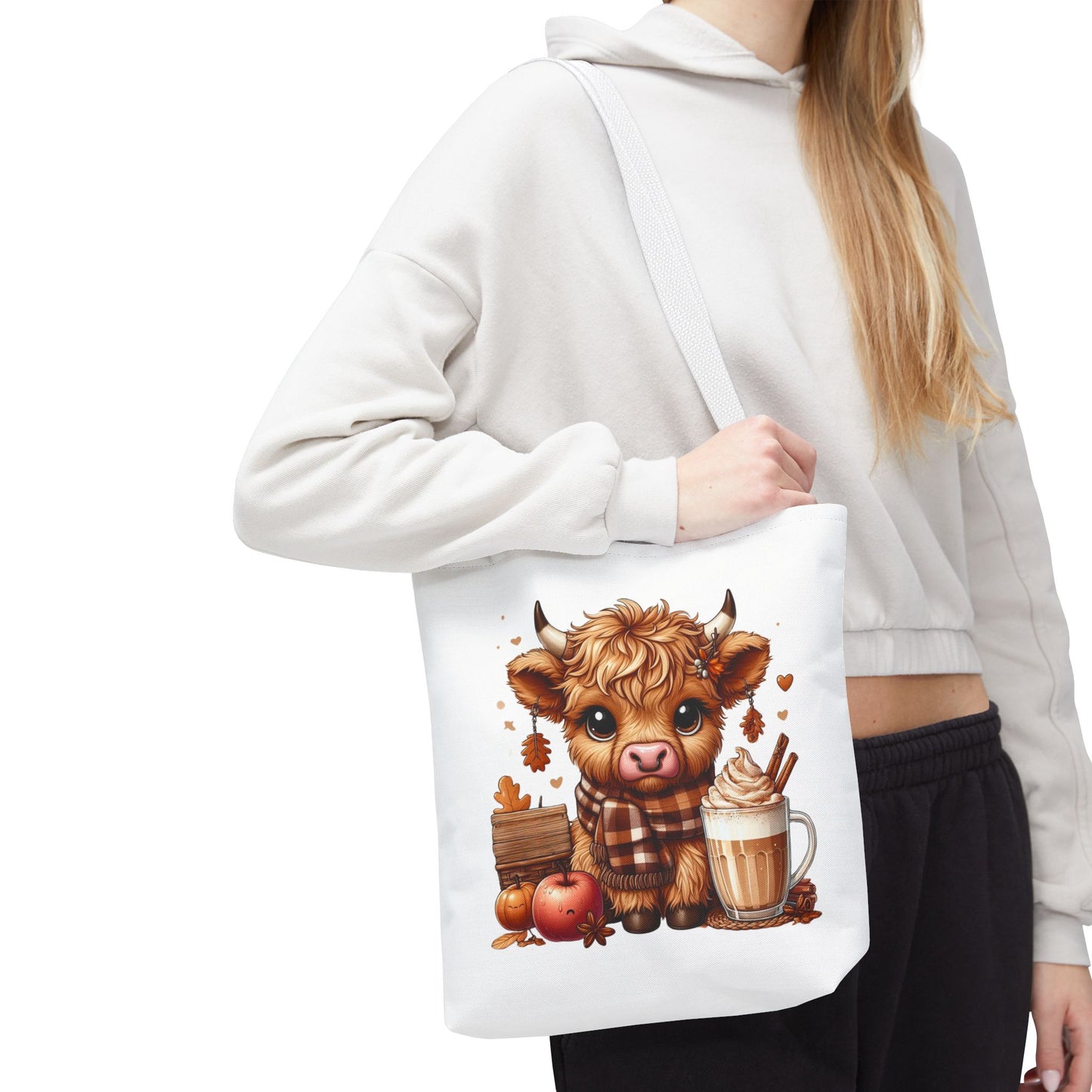 Adorable Cow Tote Bag