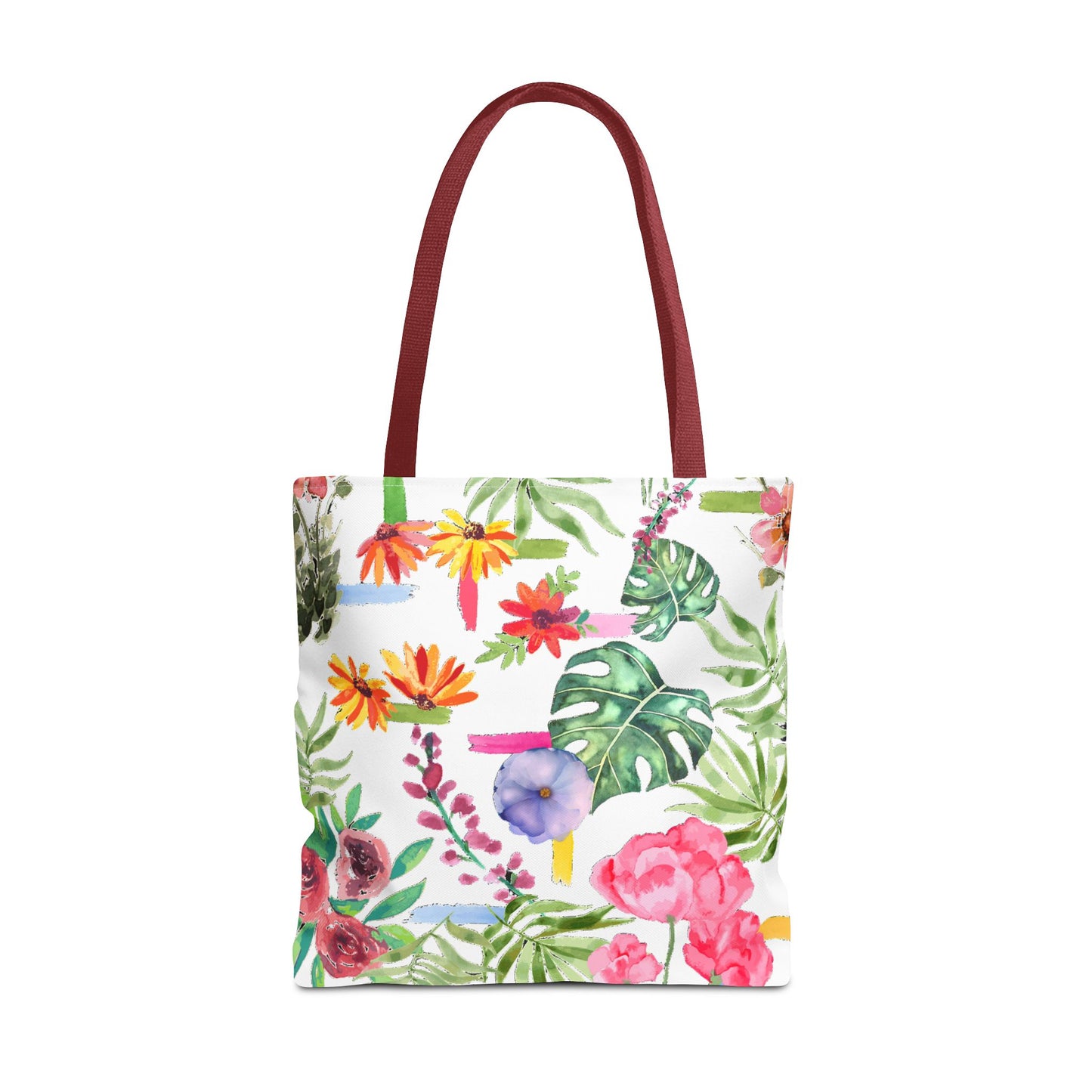 Floral Print Tote Bag