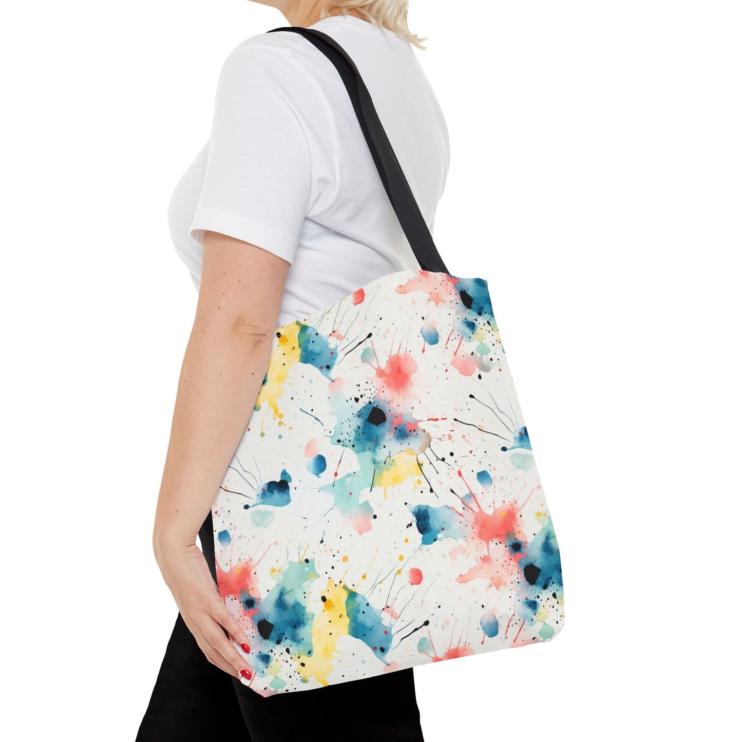Colorful Watercolor Tote Bag