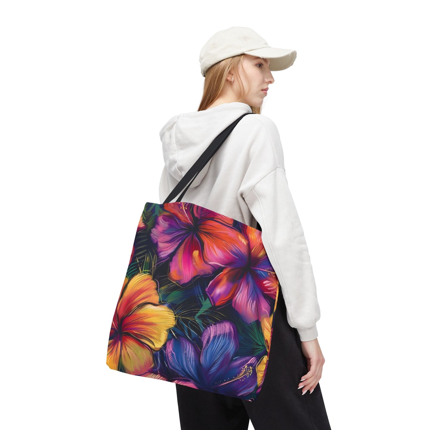 Tropical Floral Tote Bag