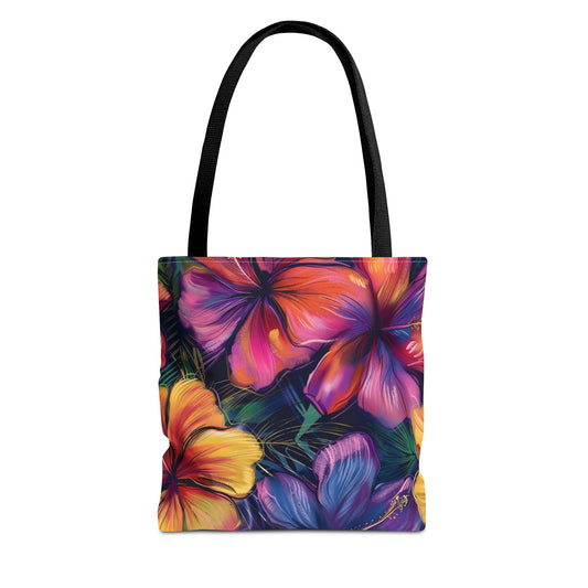 Tropical Floral Tote Bag