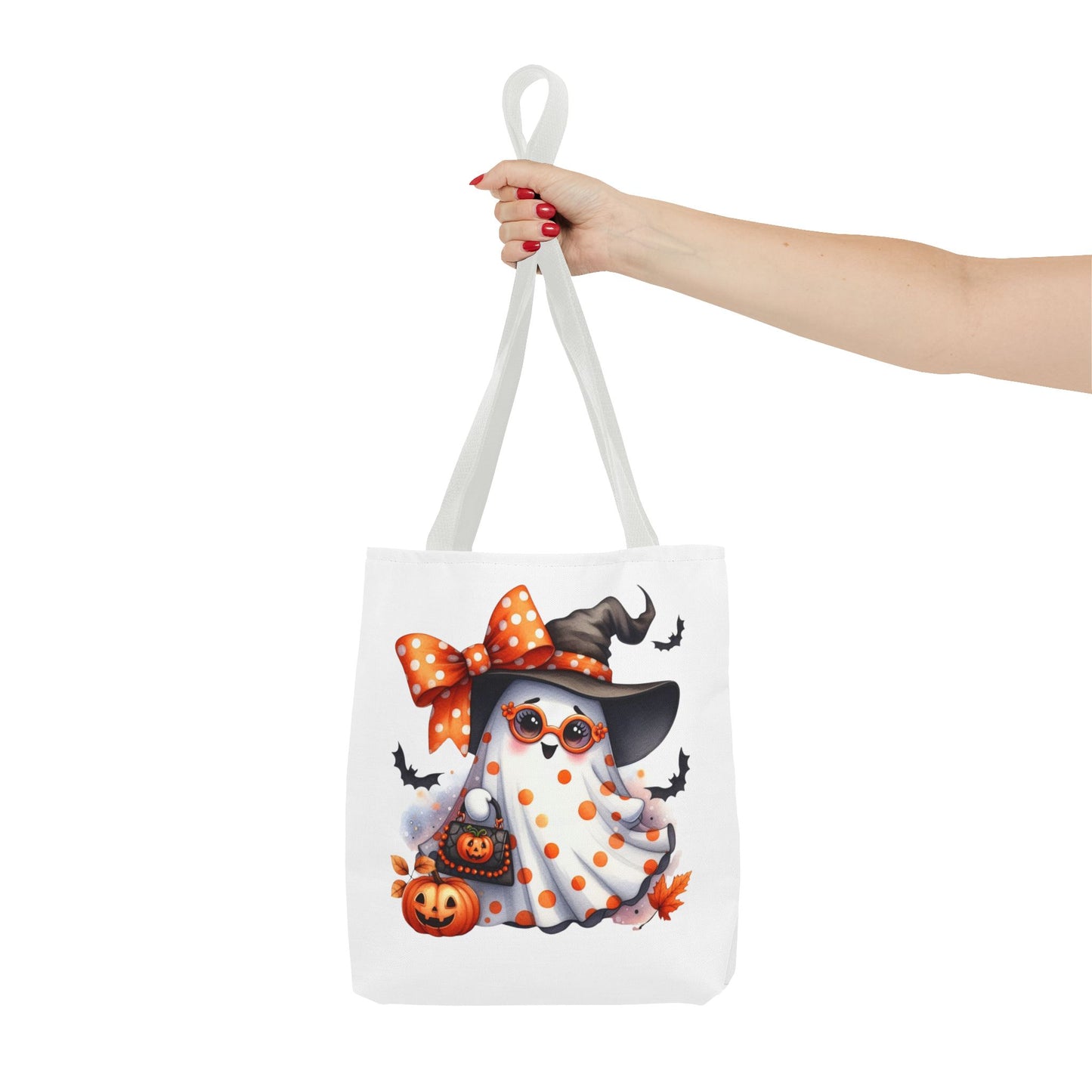 Whimsical Halloween Ghost Tote Bag