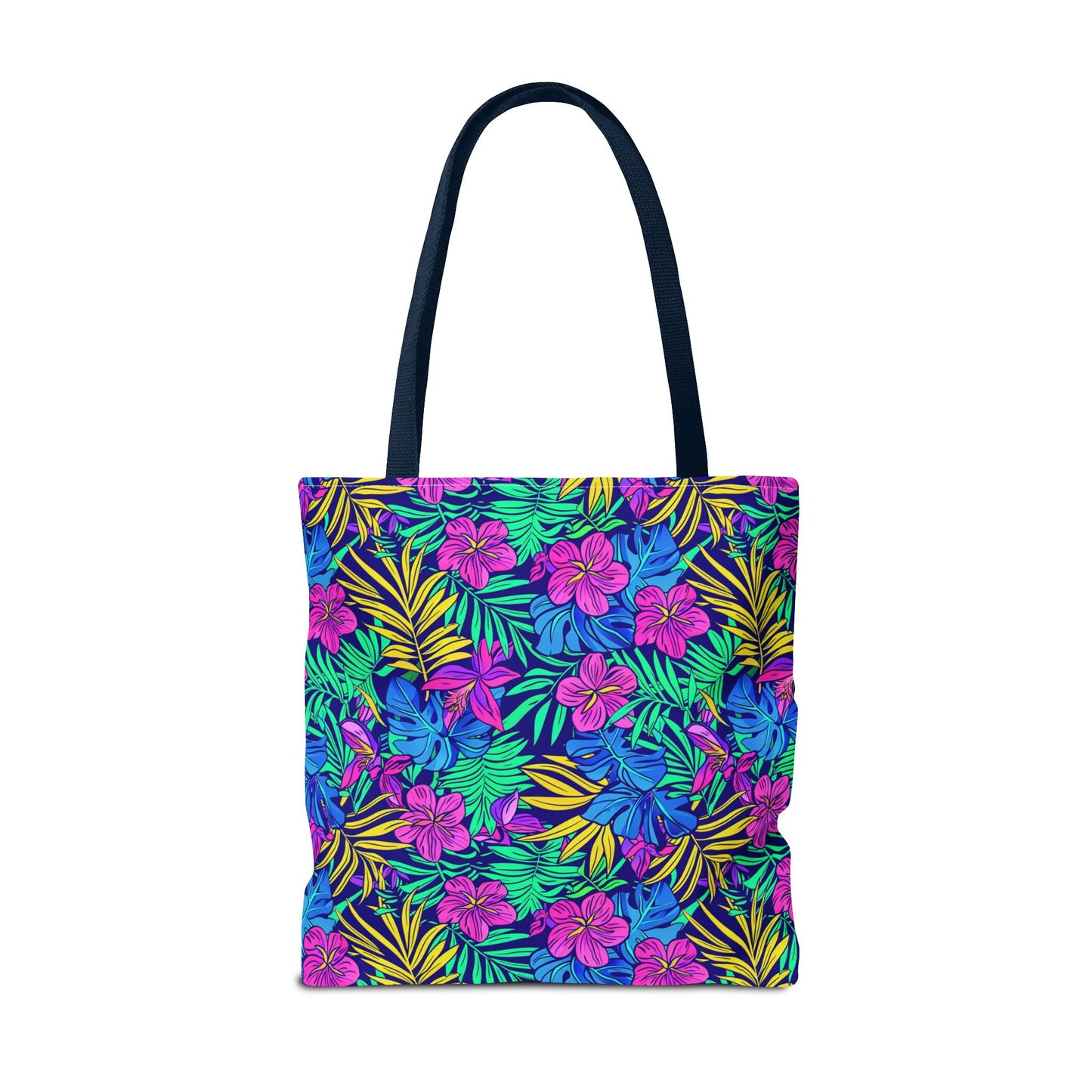 Tropical Floral Tote Bag, Beach Bag, Shopping Tote