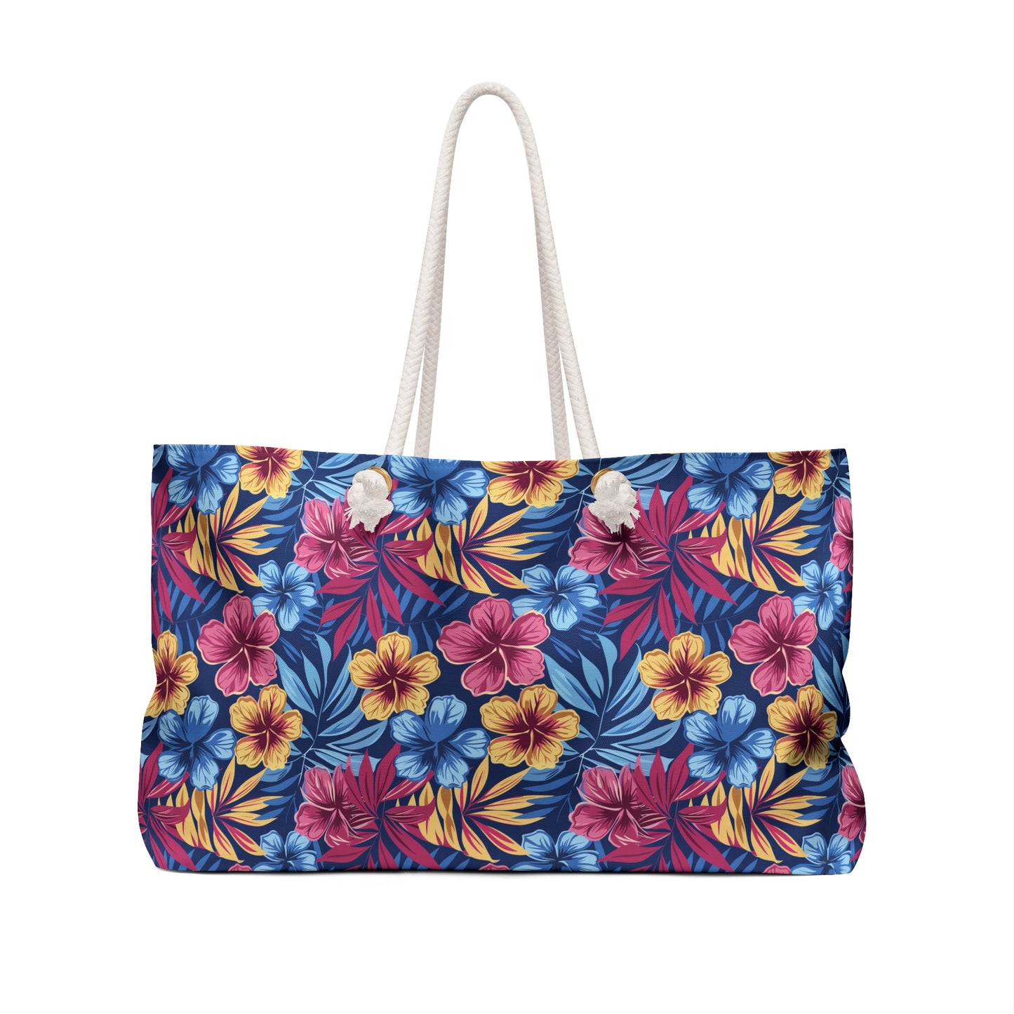 Tropical Floral Weekender Bag or Beach Tote