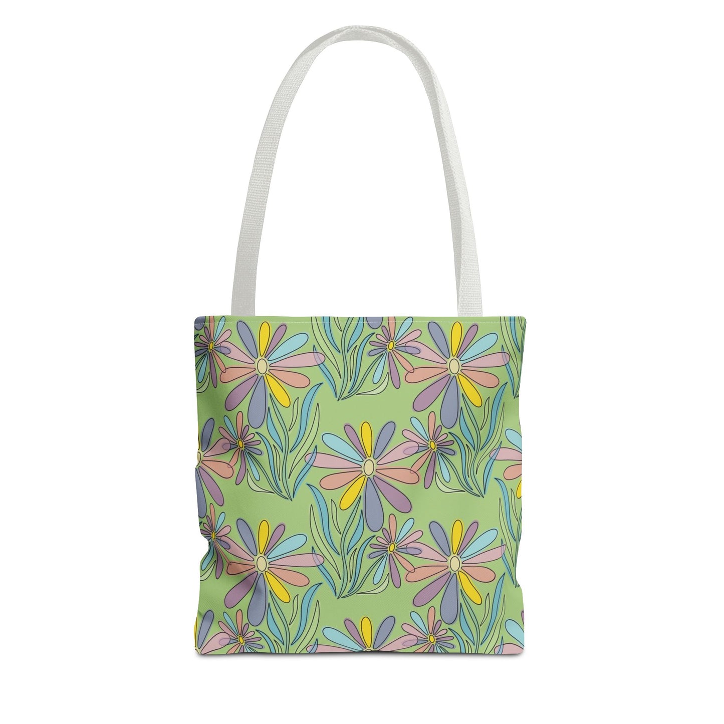 Floral Pattern Tote Bag, Gift for Garden Lovers