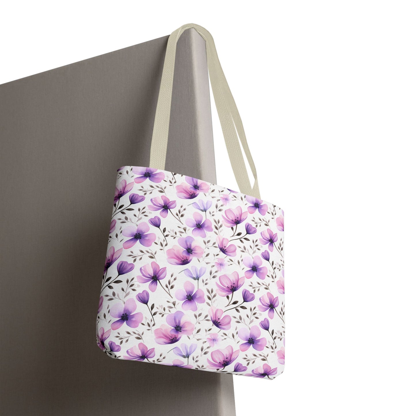 Watercolor Floral Tote Bag