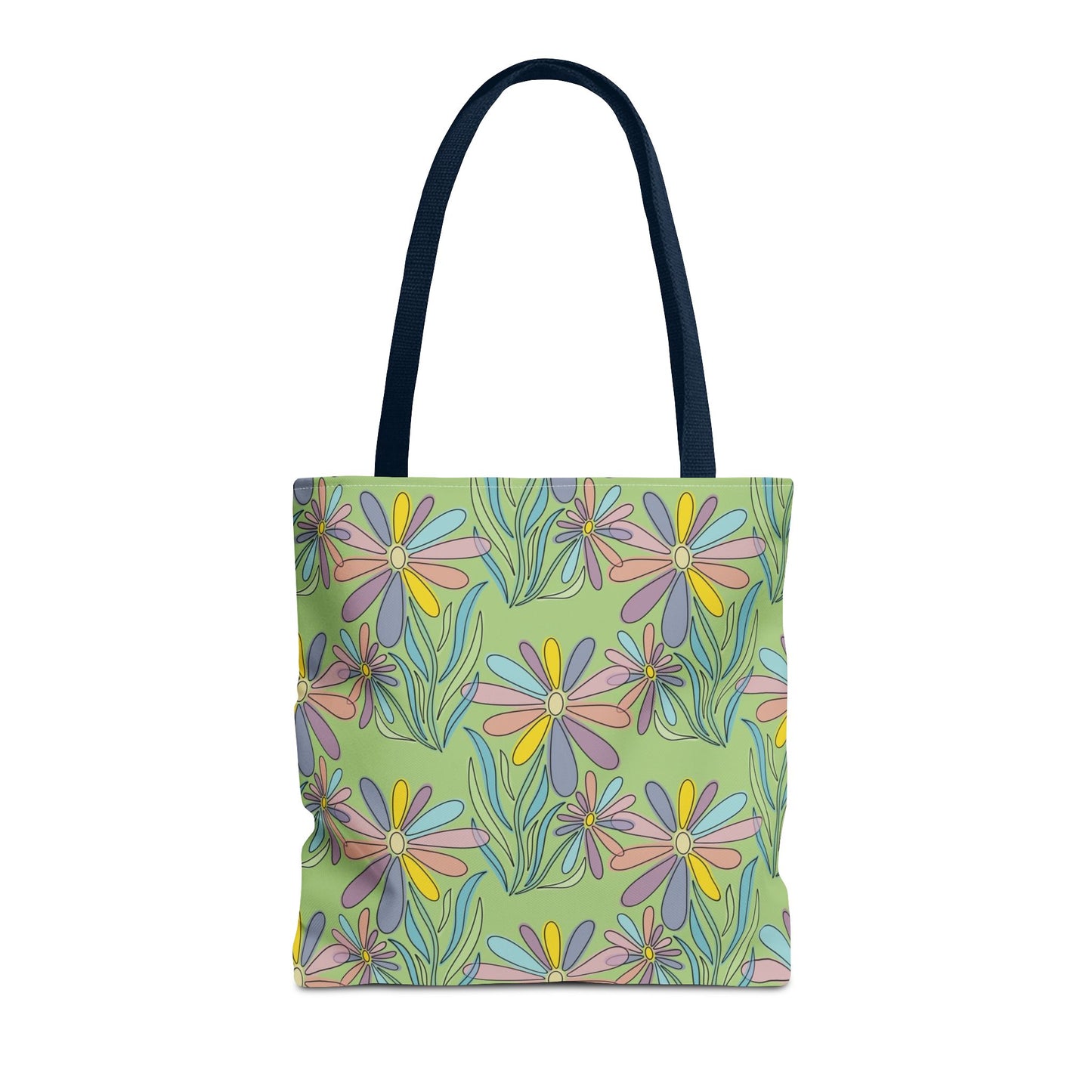 Floral Pattern Tote Bag, Gift for Garden Lovers