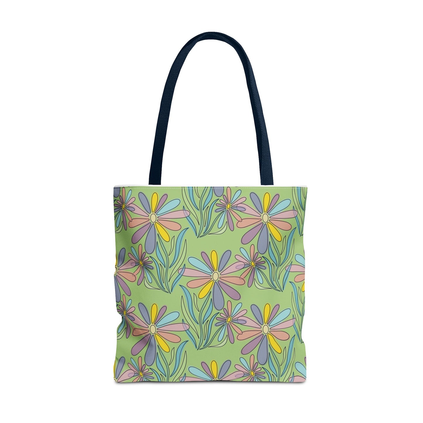 Floral Pattern Tote Bag, Gift for Garden Lovers