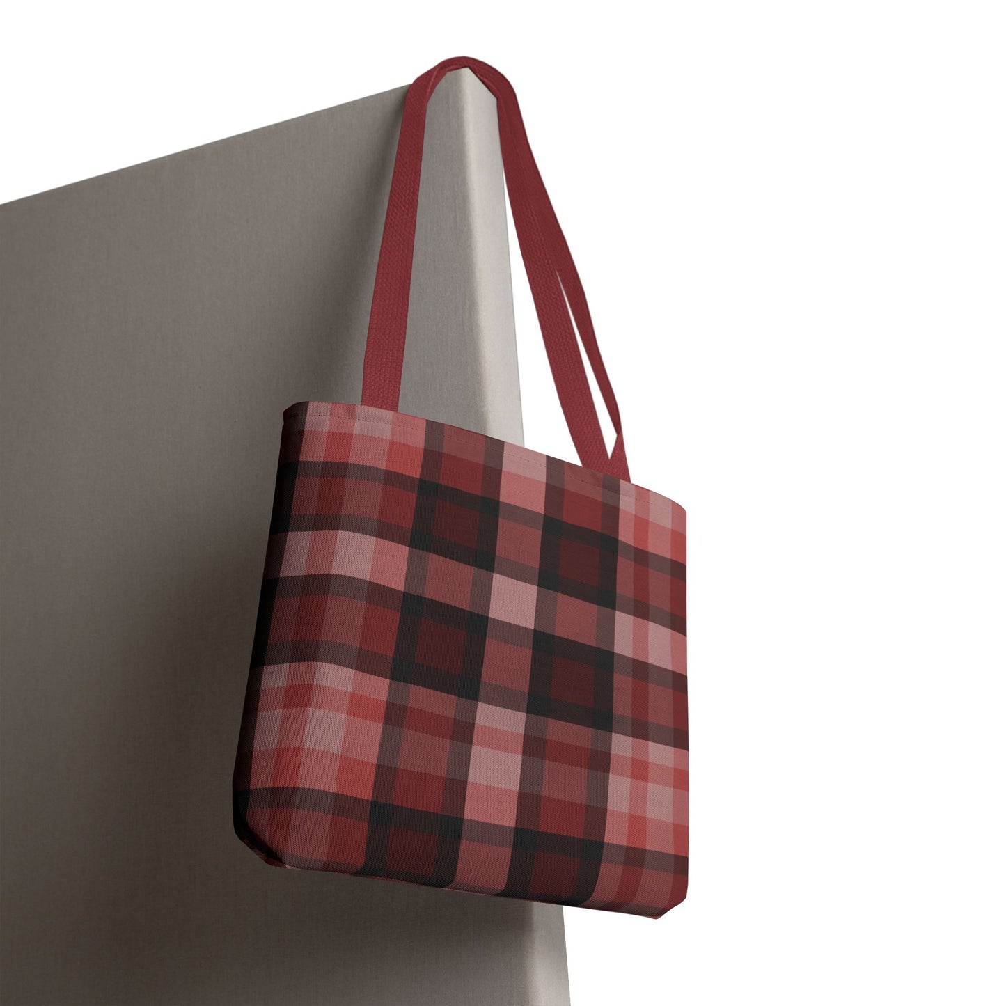 Cozy Plaid Tote Bag, Perfect for Fashionistas