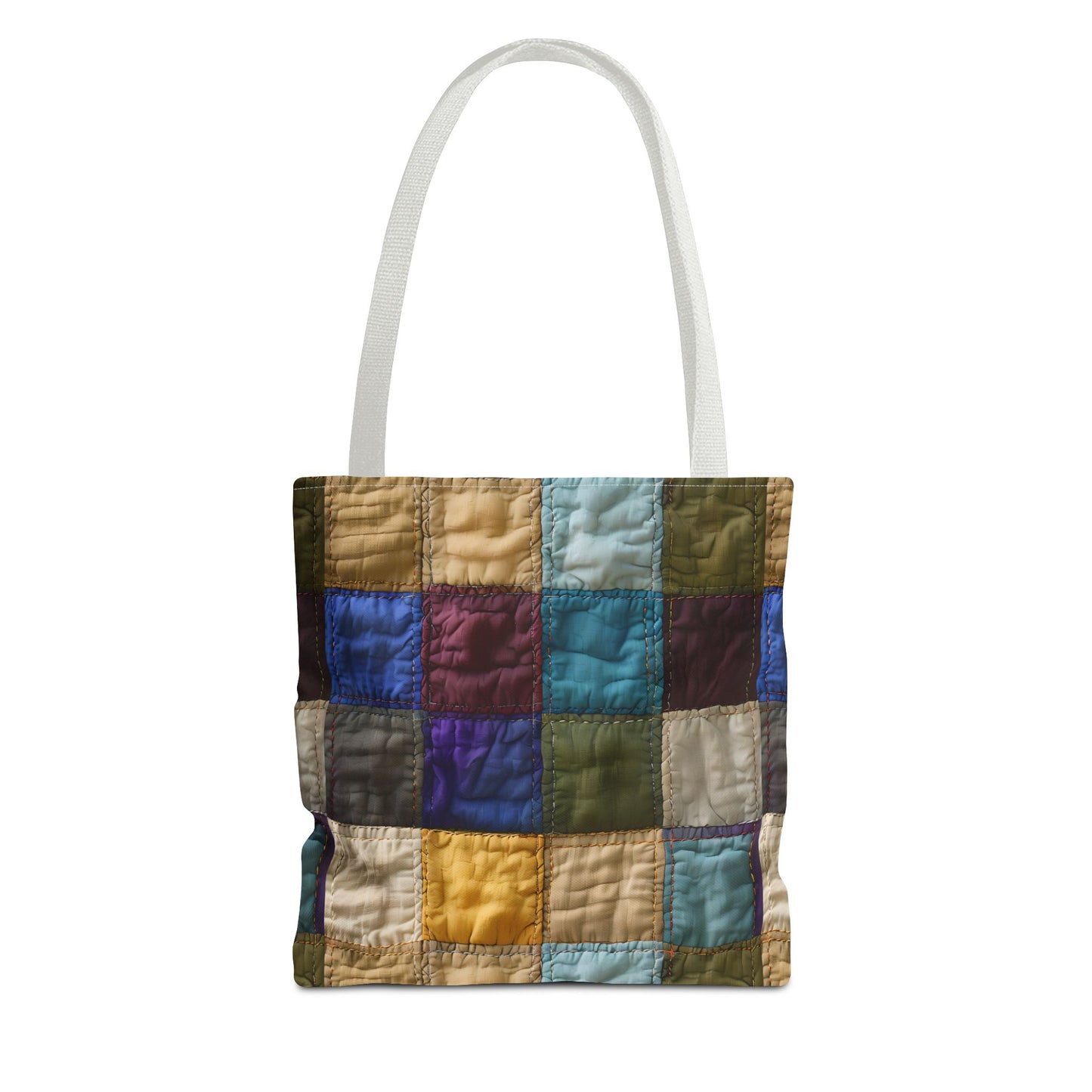 Colorful Patchwork Tote Bag, Stylish & Functional Carryall for Everyday Use
