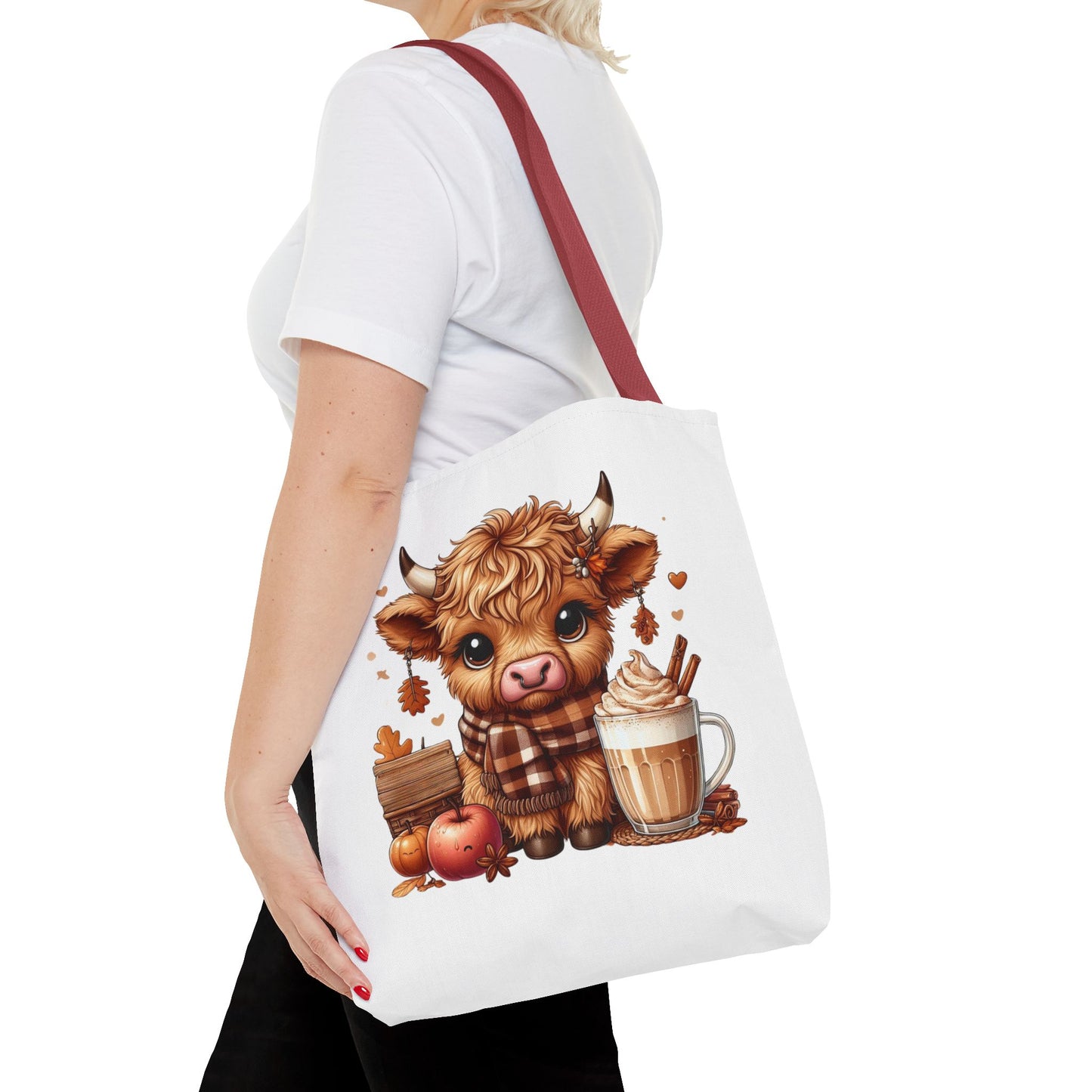 Adorable Cow Tote Bag