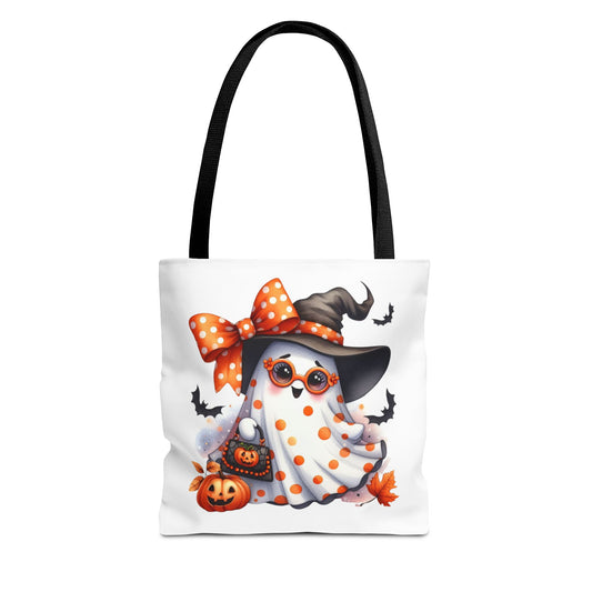 Whimsical Halloween Ghost Tote Bag