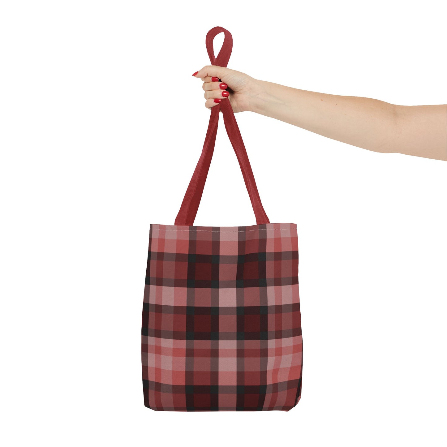 Cozy Plaid Tote Bag, Perfect for Fashionistas