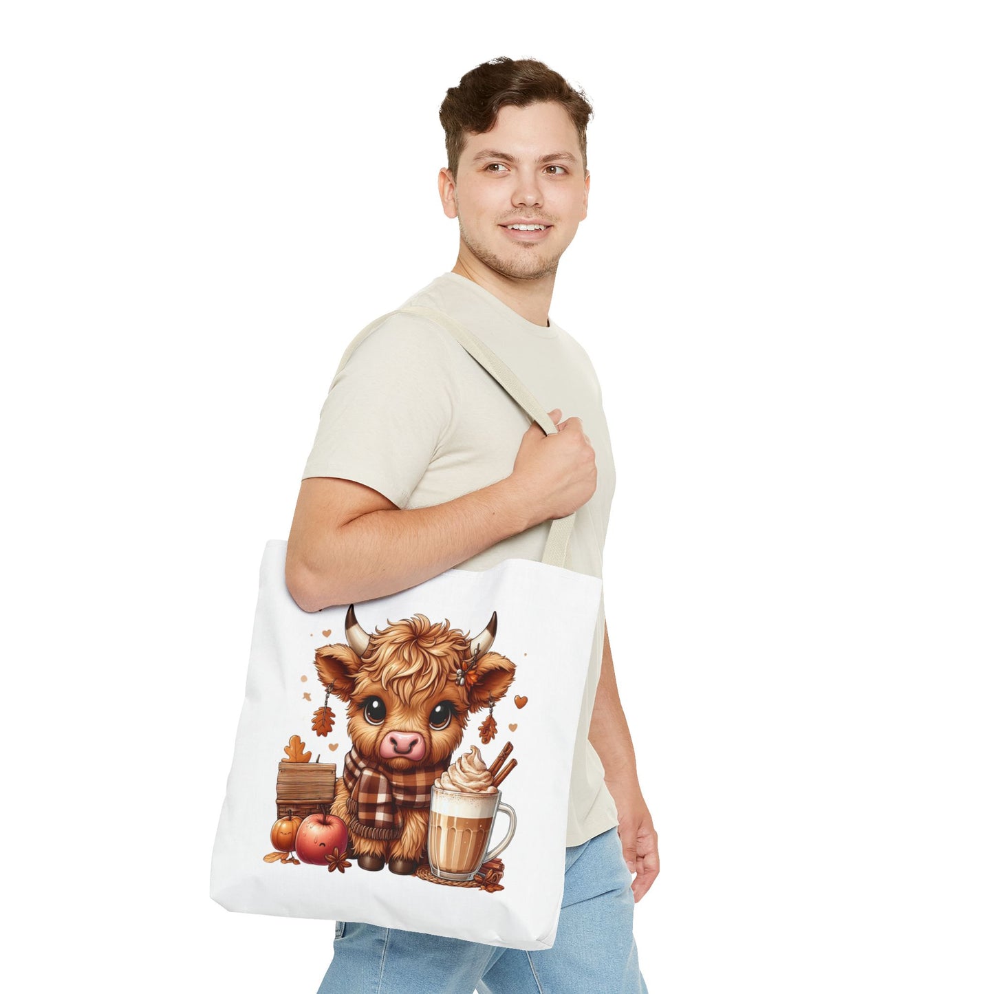 Adorable Cow Tote Bag