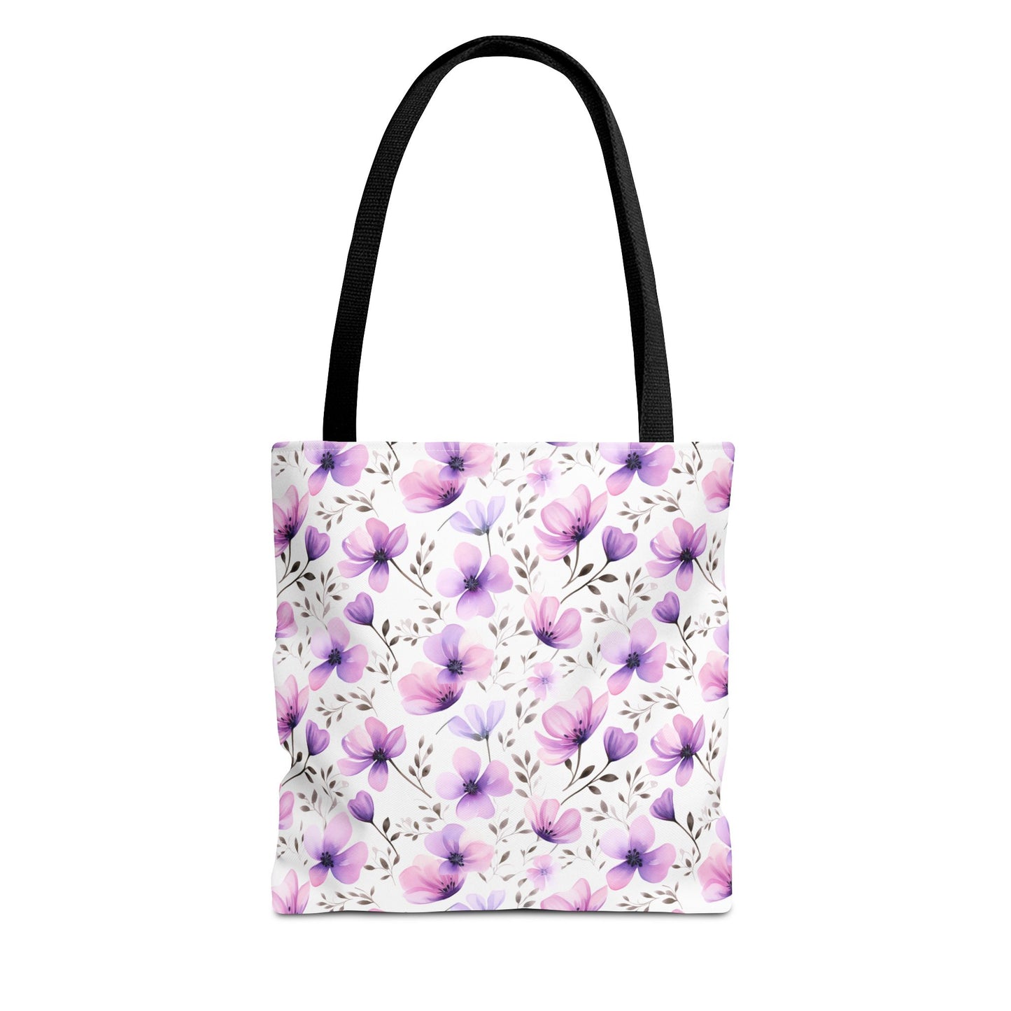 Watercolor Floral Tote Bag