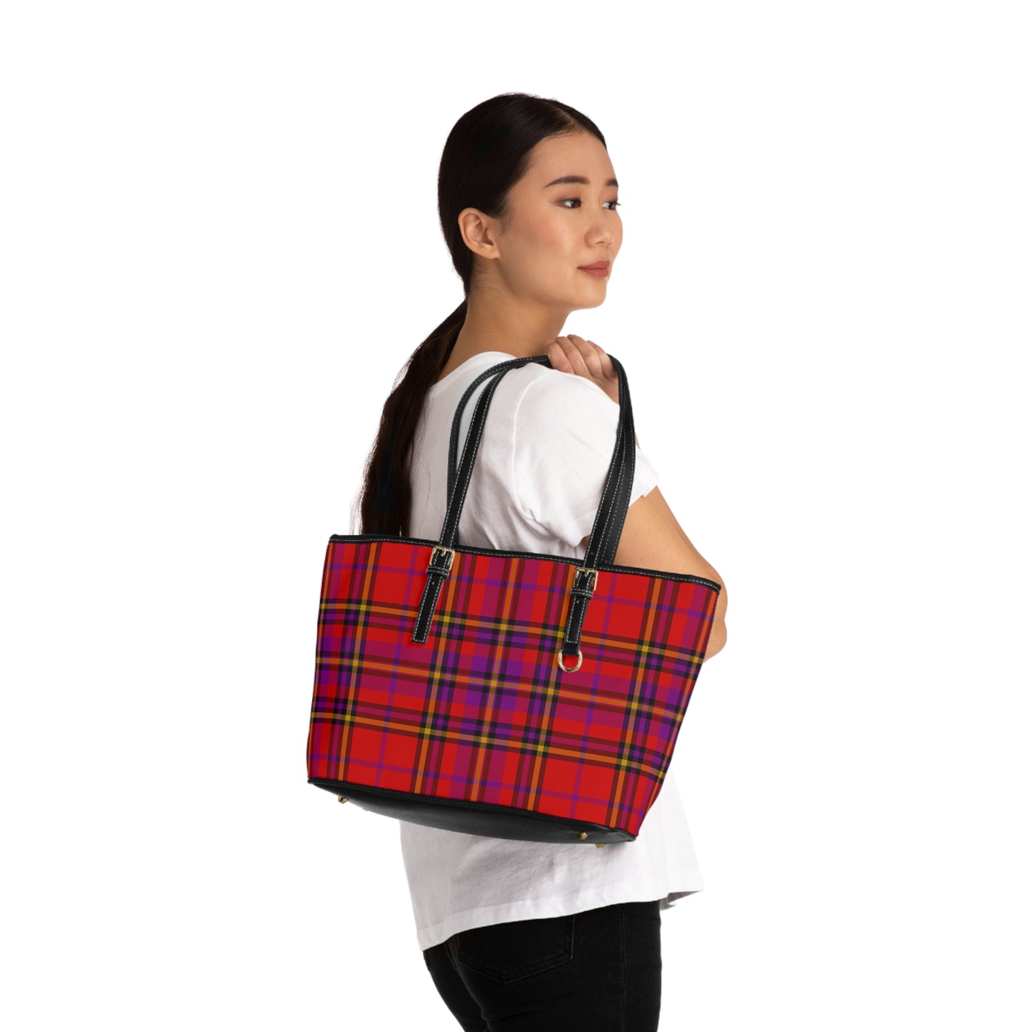 Classic Tartan Shoulder Bag for Everyday & Holiday Style