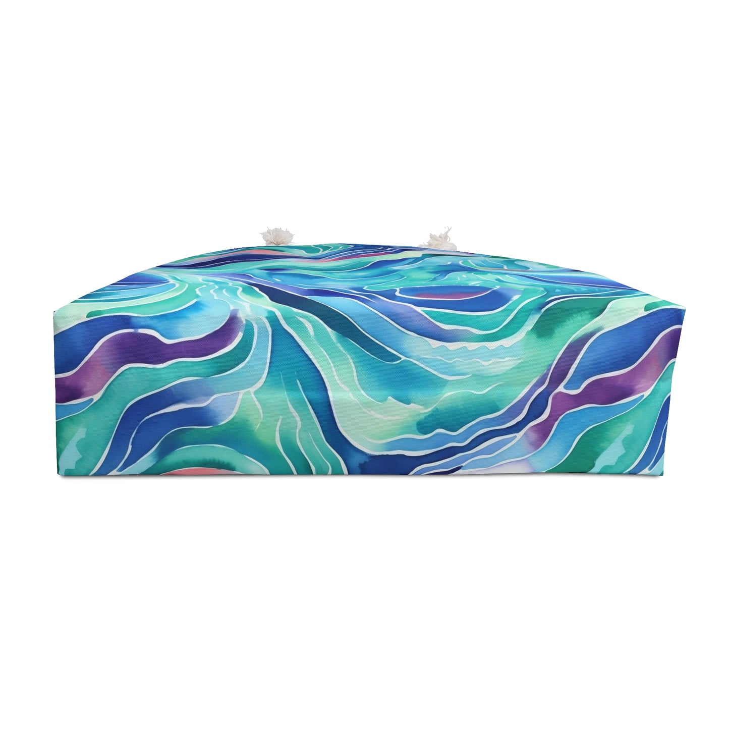 Abstract Ocean Wave Weekender Bag