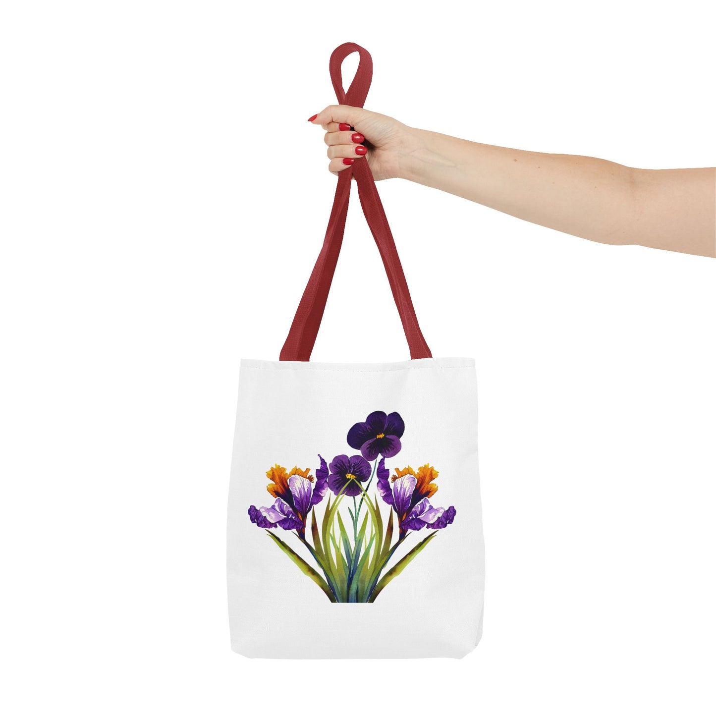 Floral Tote Bag, Reusable Grocery Tote