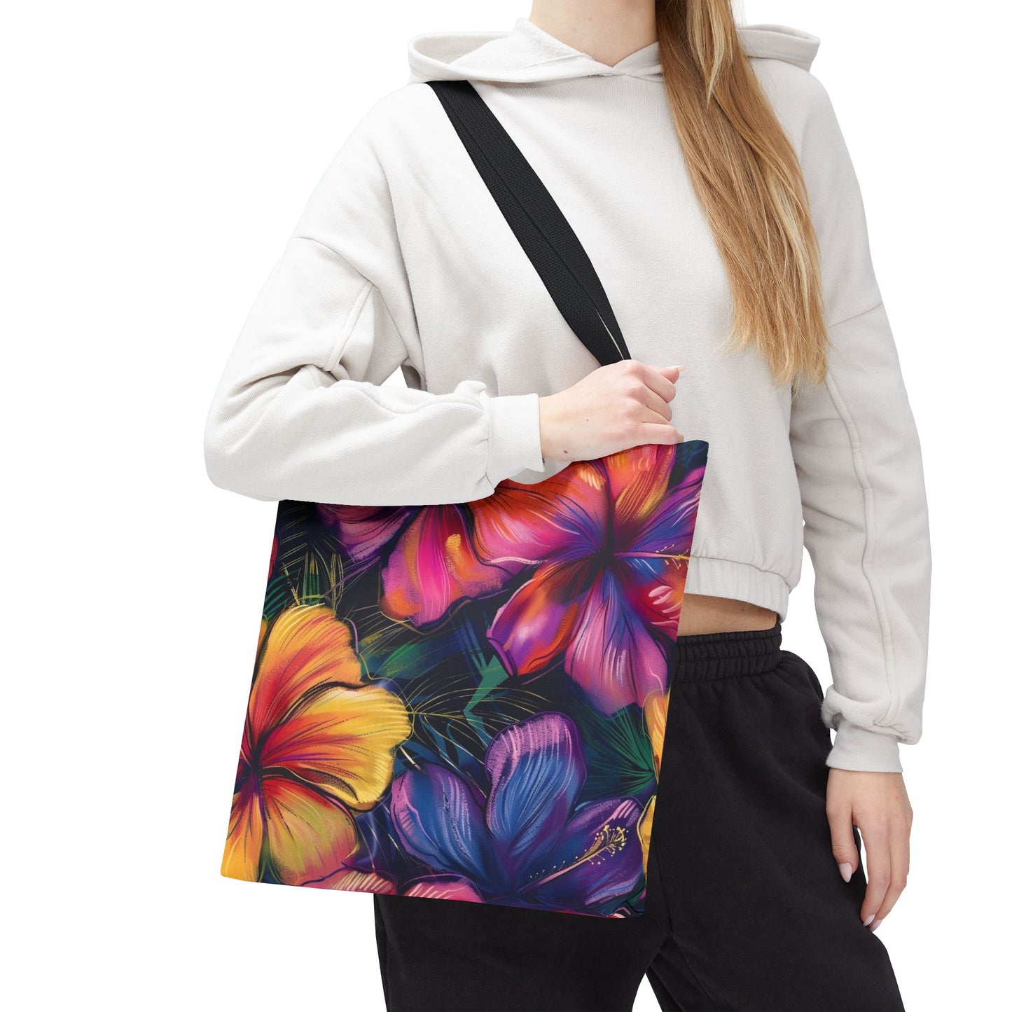 Tropical Floral Tote Bag
