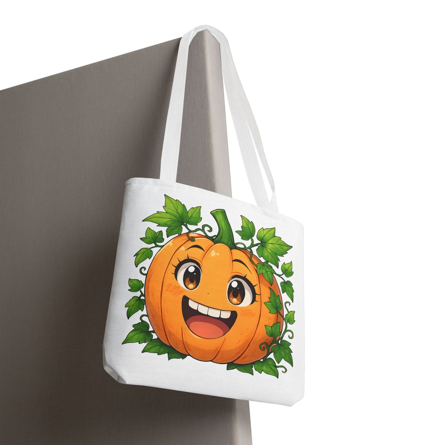 Cute Pumpkin Tote Bag for Fall
