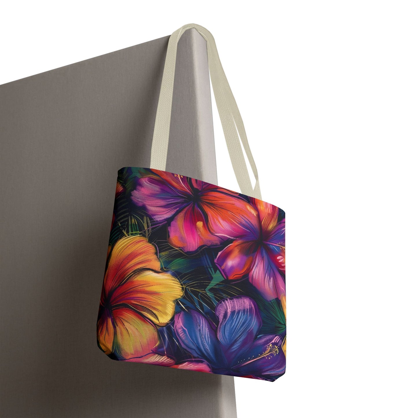 Tropical Floral Tote Bag