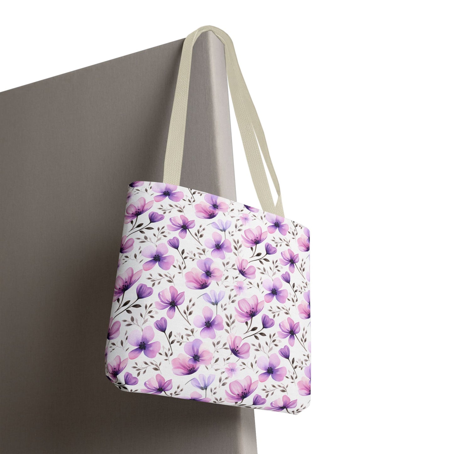 Watercolor Floral Tote Bag