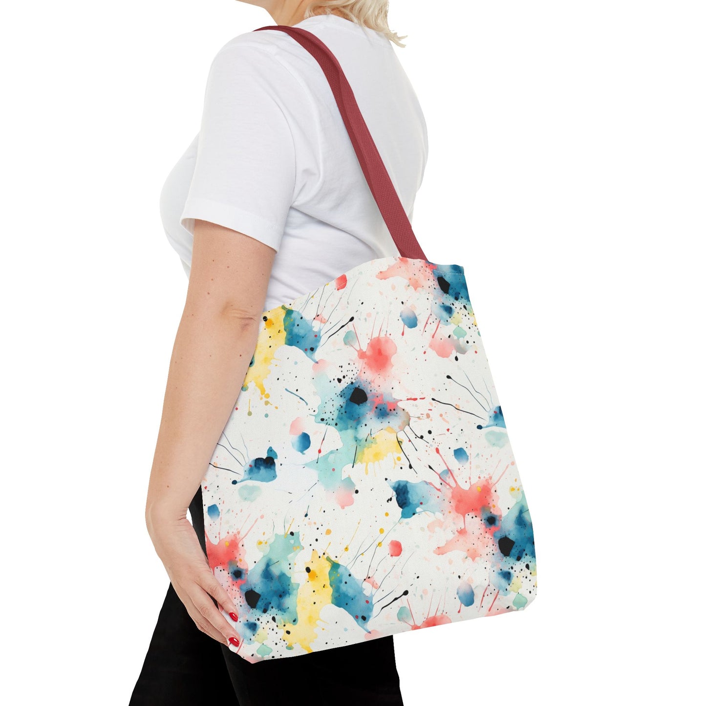 Colorful Watercolor Tote Bag
