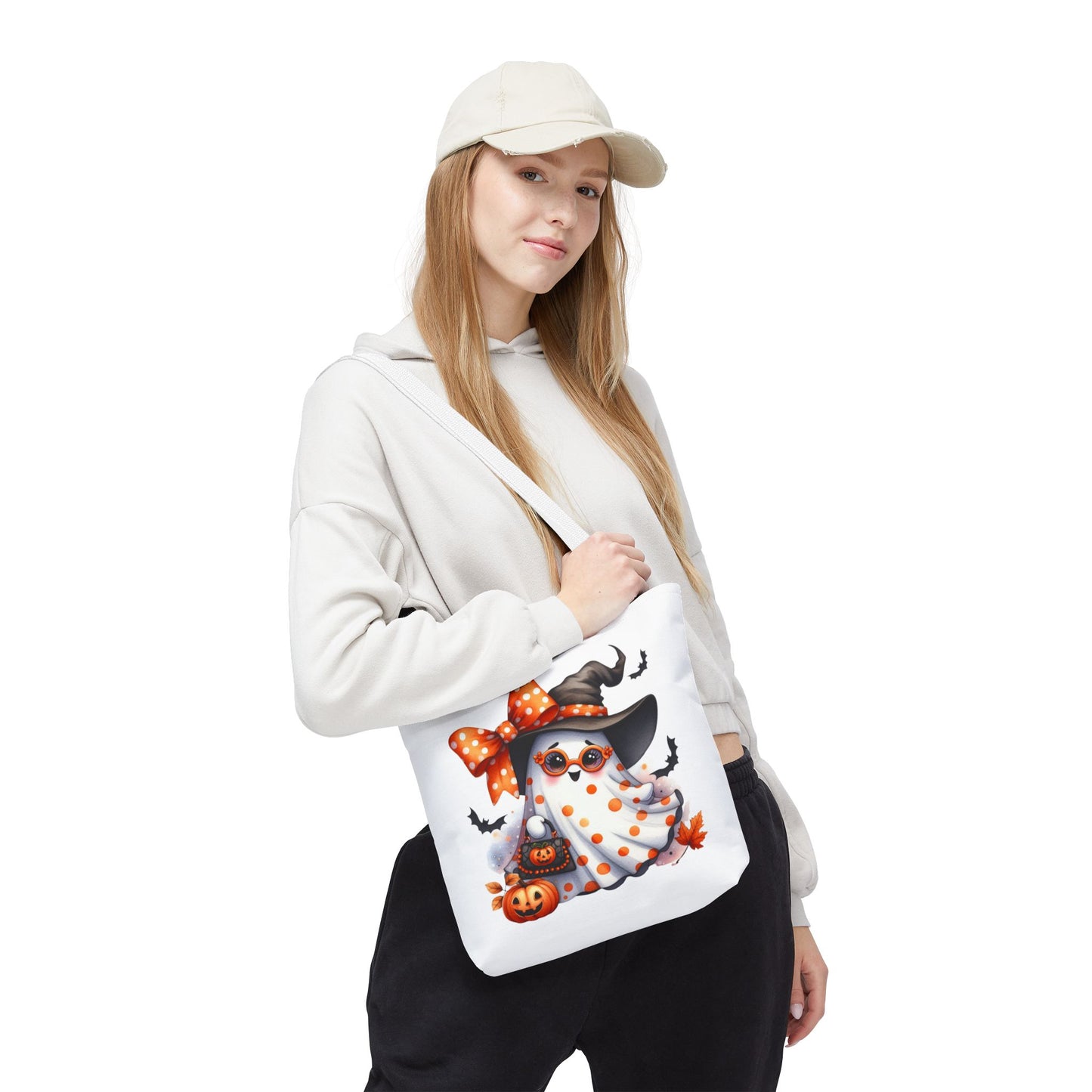 Whimsical Halloween Ghost Tote Bag