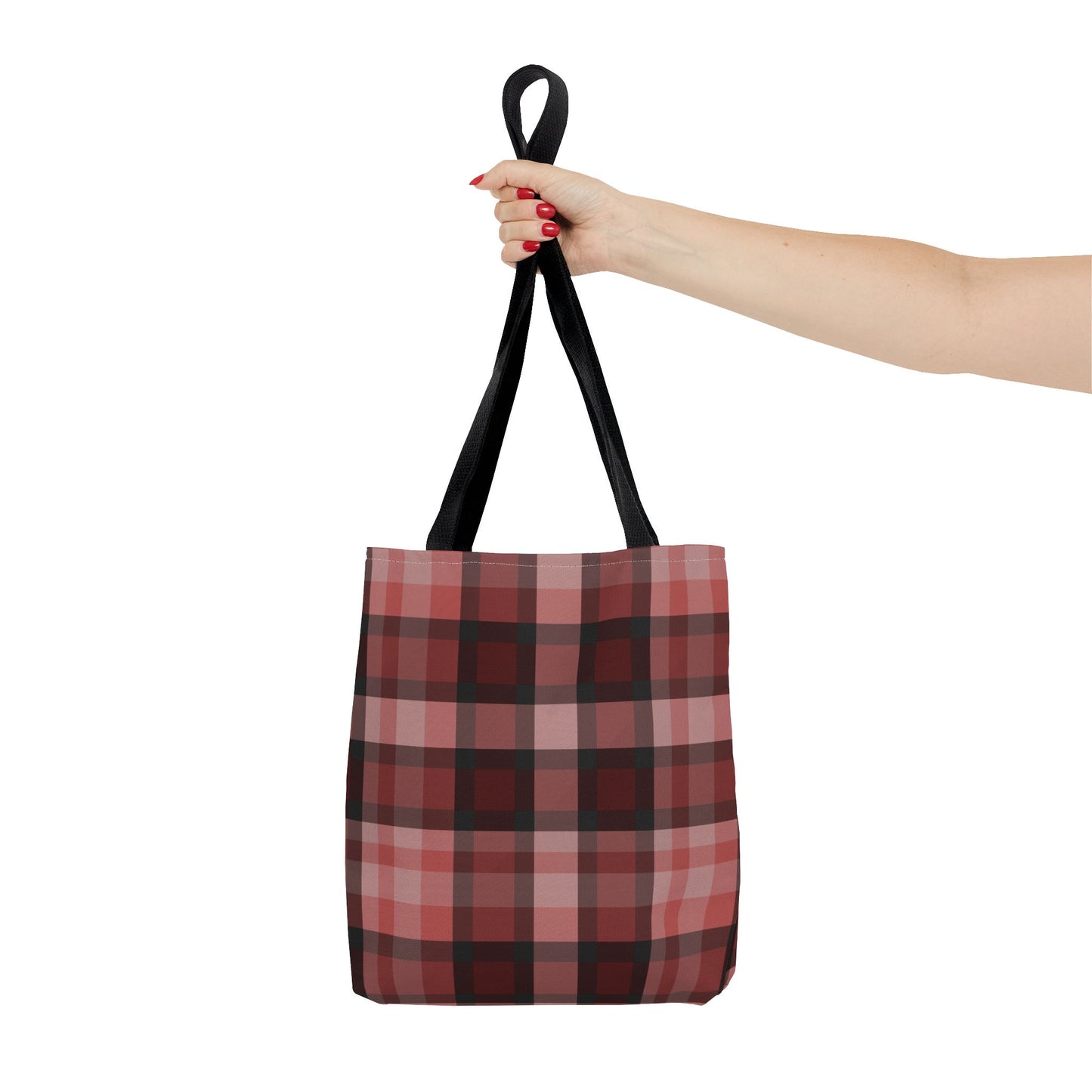 Cozy Plaid Tote Bag, Perfect for Fashionistas