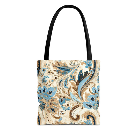 Elegant Floral Tote Bag