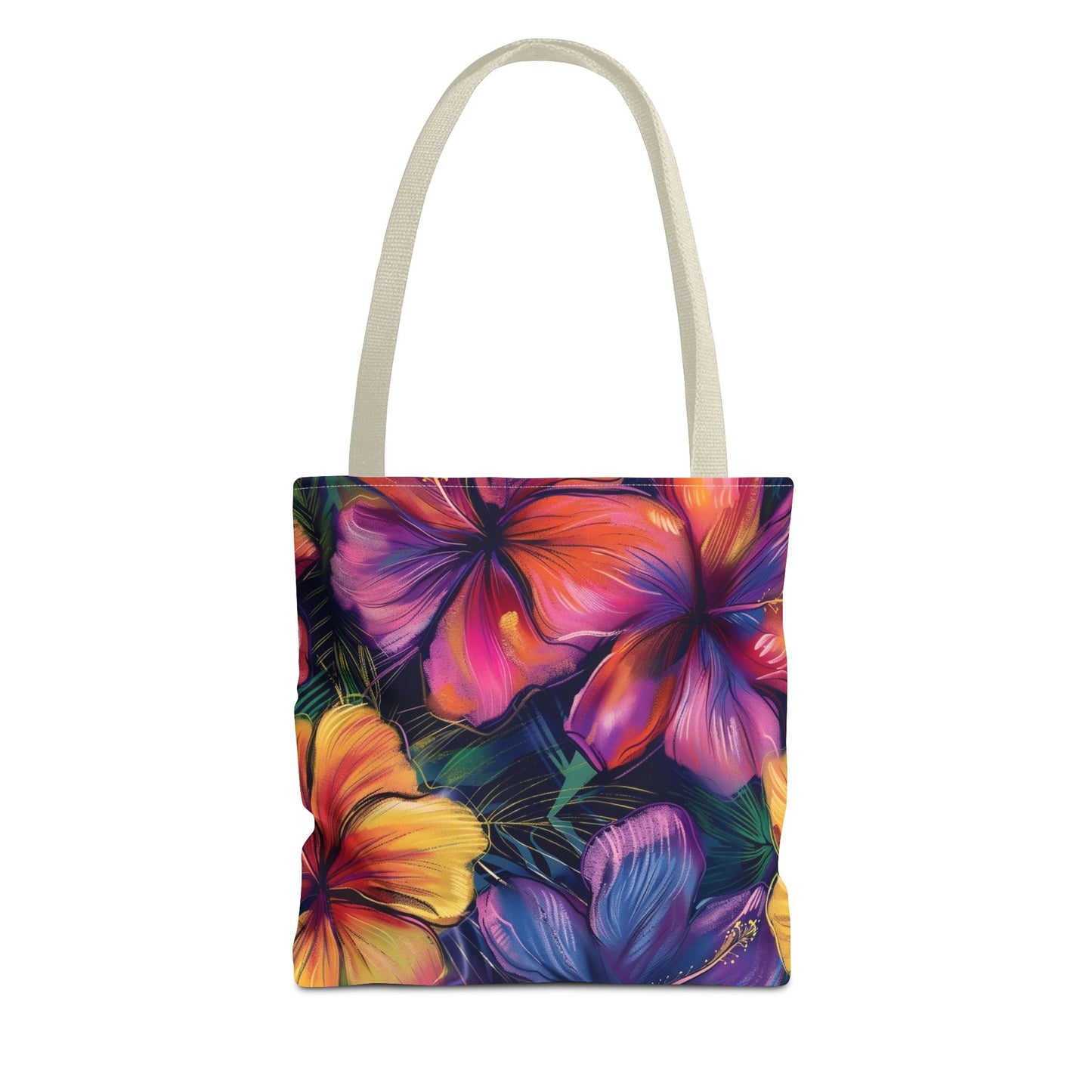 Tropical Floral Tote Bag