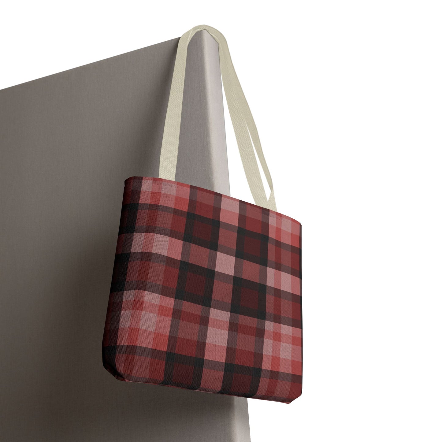 Cozy Plaid Tote Bag, Perfect for Fashionistas