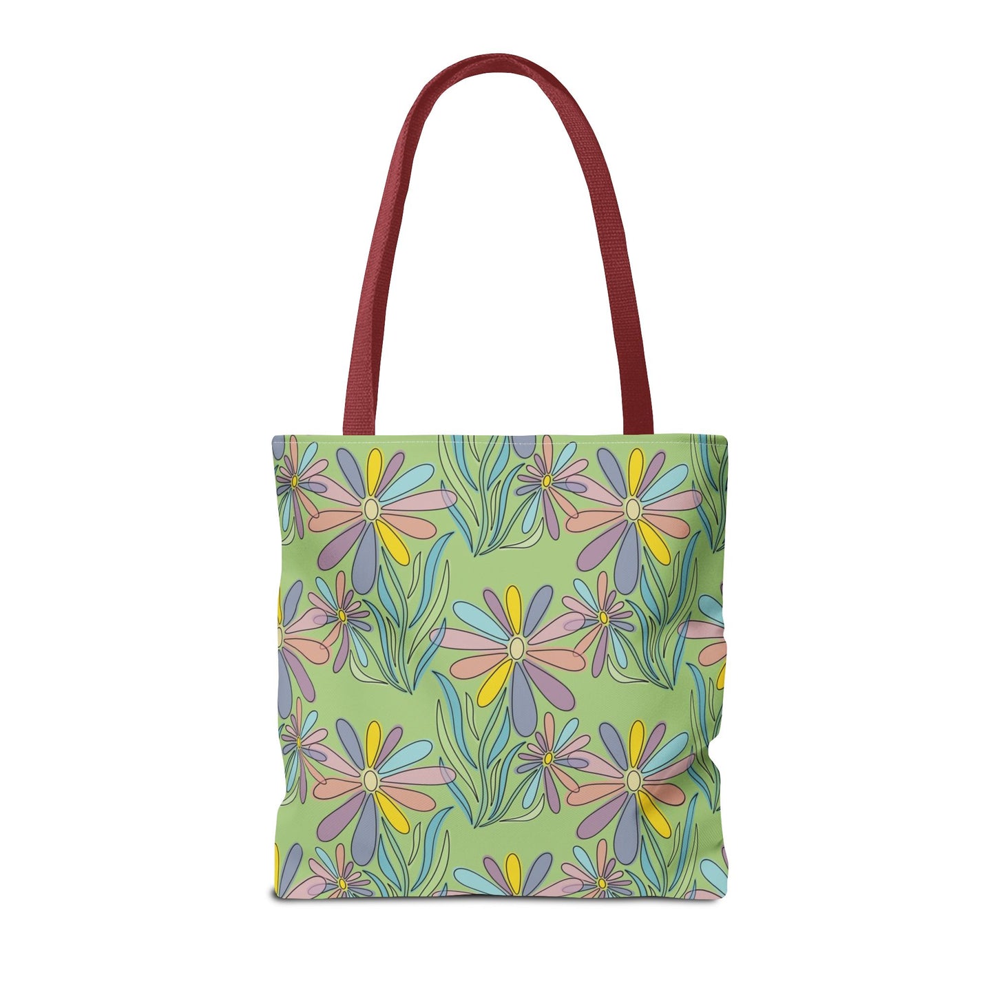 Floral Pattern Tote Bag, Gift for Garden Lovers
