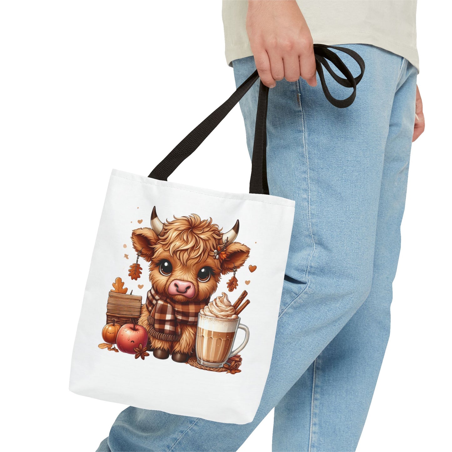 Adorable Cow Tote Bag